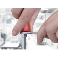 Комплект отвертки SoftFinish плоски, Pozidriv 6ч с шестостенен накрайник, 21249, WIHA