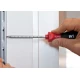 Отвертка SoftFinish Phillips и скала в mm гравирана с лазер PH1x80mm, 36072, WIHA