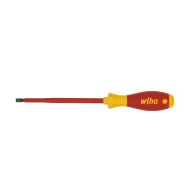 Отвертка плоска SoftFinish® електротехническа, SL 4mm, 38010, WIHA