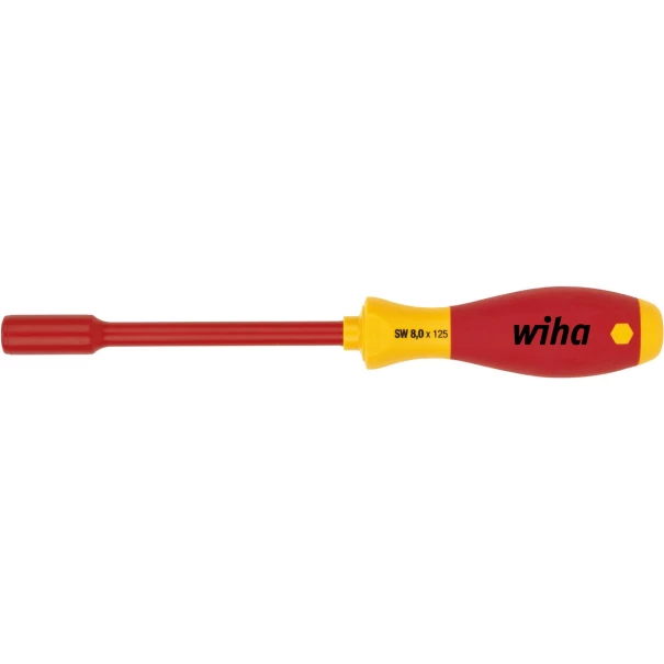 Отвертка SoftFinish electric шестостенен ключ 5 mm x 125 mm, 00855, WIHA