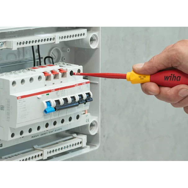 Комплект отвертки SoftFinish electric slimFix TORX® топлоустойчив с отвор, 6ч, 41245, WIHA