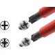 Отвертка кръстата изолирана SoftFinish electric PlusMinus/Pozidriv PZ/SL 2 x100mm, 30701, WIHA