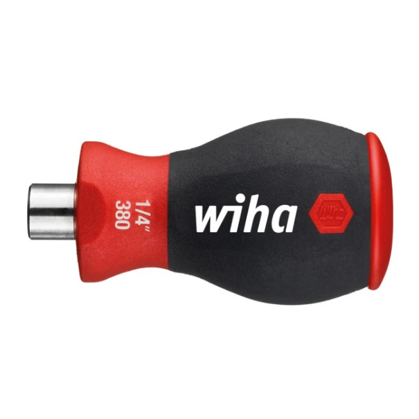 Отвертка с магазин за битове магнитен TORX® с 6 накрайника, Stubby, 1/4", 33744, WIHA