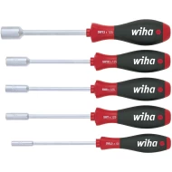 Комплект отвертки SoftFinish шестостенен ключ 5ч, 01034, WIHA
