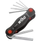 Комплект имбусни ключове PocketStar шестостен, 1,5-6mm, 7ч, 23035, WIHA