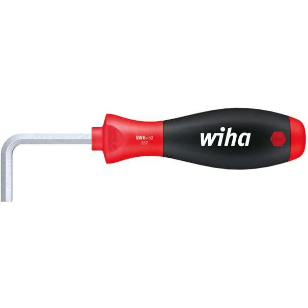 Отвертка имбусна HEX SoftFinish, извита 8, 178mm, 26234, WIHA