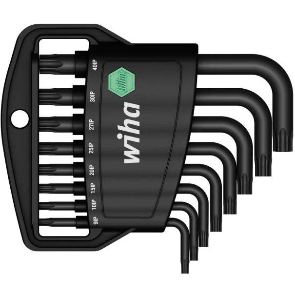 Комплект имбусни ключове в държач Classic TORX PLUS®, 8ч, черни, 36459, WIHA