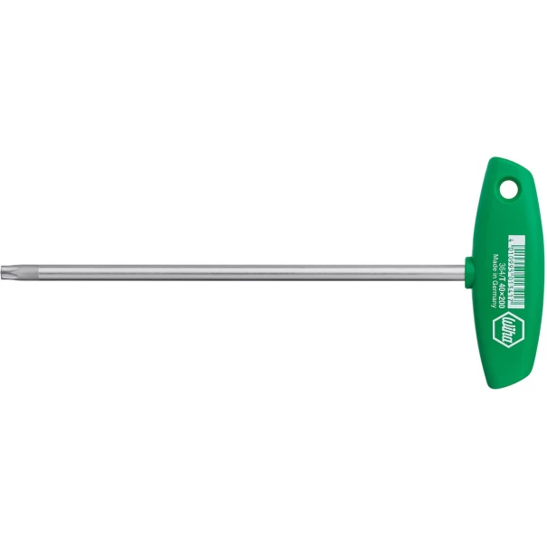 Ключ имбусен Т-образен T TORX®, хромиран, TX20, 01332, WIHA