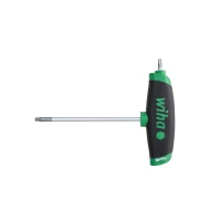 Сет ключове имбусни с T- ръкохватка и страничен имбус ComfortGrip TORX®, хромирани, 6ч, 45622, WIHA