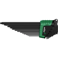 Комплект имбусни ключове в държач ErgoStar TORX® MagicSpring® 13ч черни, 36503, WIHA