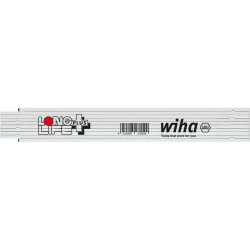 Метър сгъваем Longlife Plus 2 m метричен, 10 елемента жълт, 27055, WIHA