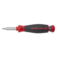 Отвертка с магазин за битове PocketMax® 8 бр. 1/4", 45292, WIHA
