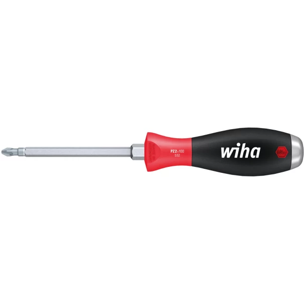 Отвертка SoftFinish Pozidriv с , PZ2x100mm, 03246, WIHA
