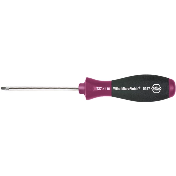 Отвертка MicroFinish TORX® с цилиндрично стебло T20 x 100 mm, 29164, WIHA
