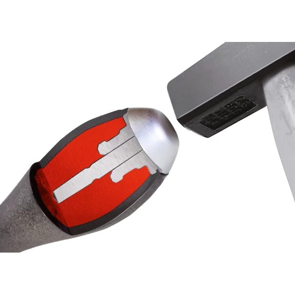 Отвертка MicroFinish плоска с цялостно шестостенно стебло и масивна стоманена капачка 6, 5 mm x 125 mm, 29135, WIHA