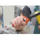 Отвертка MicroFinish плоска с цялостно шестостенно стебло и масивна стоманена капачка 6, 5 mm x 125 mm, 29135, WIHA