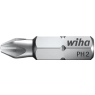 Бит Standard 25 mm Phillips 1/4" PH0, 05298, WIHA
