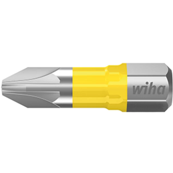 Комплект битове Y накрайник 25 mm Pozidriv (PZ1) 5ч 1/4" в кутия, 41588, WIHA