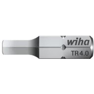 Бит Standard 25 mm шестостен с отвор 1/4" TR3/32 mm, 20556, WIHA