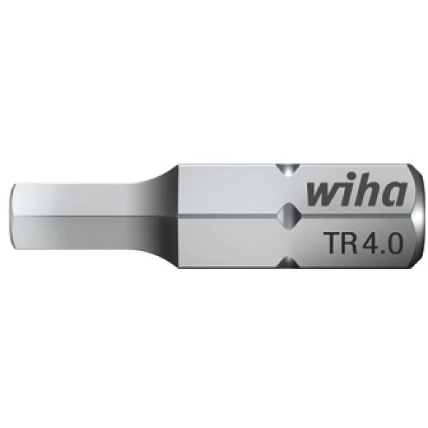 Бит Standard 25 mm шестостен с отвор 1/4" TR7/64 mm, 20559, WIHA