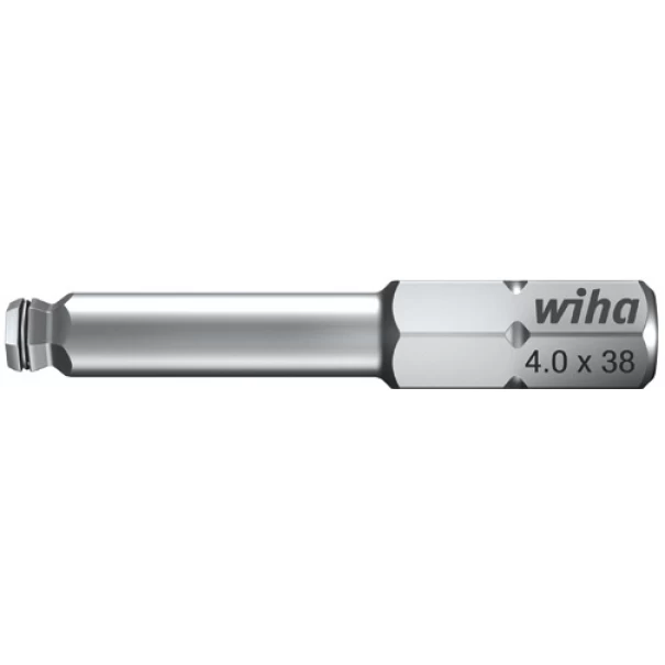 Бит Standard шестостенна сферична глава MagicRing 1/4" 4, 0 x 38 mm, 22960, WIHA