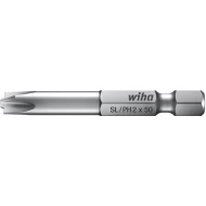 Бит Professional PlusMinus/Phillips 1/4" SL/PH1 x 90 mm, 10176, WIHA