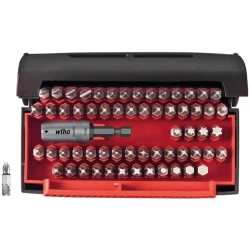 Комплект битове Collector standard 25 mm смесен 61ч 1/4" в кутия, 07943, WIHA