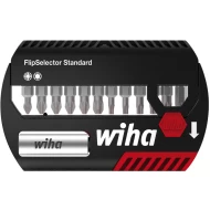 Комплект битове FlipSelector standard 25 mm Pozidriv, TORX® 13ч 1/4", 39041, WIHA