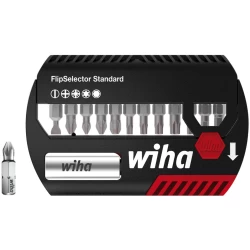 Комплект битове FlipSelector standard 25 mm смесен, 13ч 1/4", 39078, WIHA