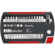 Комплект битове XLSelector Security standard 25 mm смесен, 31ч 1/4", 29416, WIHA