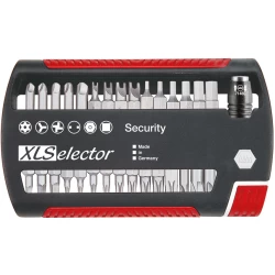Комплект битове XLSelector Security standard 25 mm смесен, 31ч 1/4", 29416, WIHA