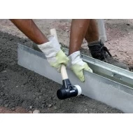 Чук Safety, сердно мека/средно мека с дръжка от хикориево дърво, кръгла работна зона, 26509, WIHA