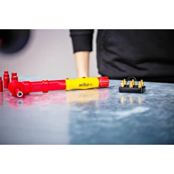Динамометричен ключ електротехнически, регулируем 5 - 25Nm, 1/4", 43126, WIHA