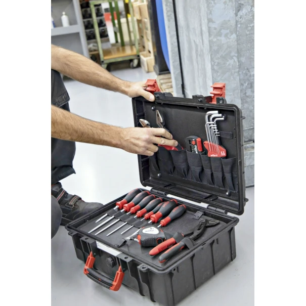 Куфар с инструменти за механици Basic Set L mechanic 36ч, 45531, WIHA