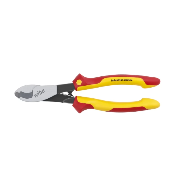 Ножици за кабели Industrial electric с отваряща пружина, 210 mm, 8 1/4", 60 mm², 43663, WIHA