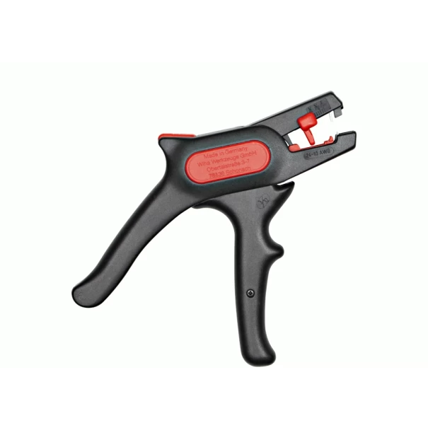Автоматичен инструмент за сваляне на изолация до 6 mm², 190 mm, 7 1/2", 44617, WIHA