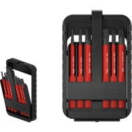 Комплект битове slimBit electric плоски, Phillips, Pozidriv 6ч в кутия slimBit, 43160, WIHA