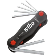 Комплект имбусни ключове PocketStar, имбуси 1,5-6mm, 7ч, 23037, WIHA