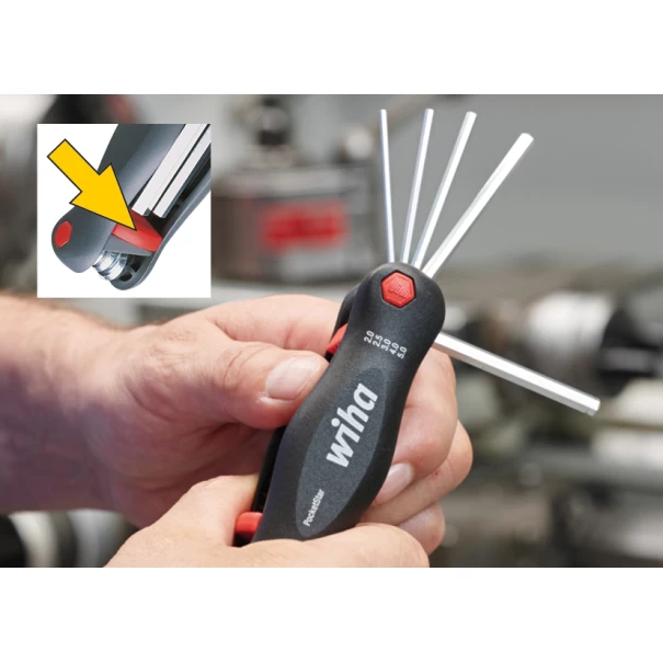 Мултиинструмент PocketStar TORX® топлоустойчива с отвор 7ч, 25164, WIHA