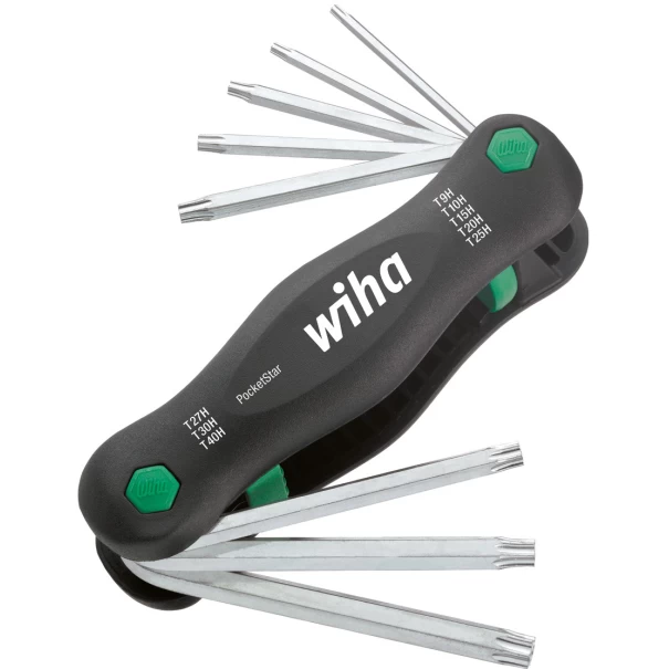 Мултиинструмент PocketStar TORX® топлоустойчива с отвор 8ч с евроотвор, 25166, WIHA