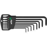 Комплект имбусни ключове в държач Classic сферична глава TORX® 8ч, черни в блистер, 32395, WIHA