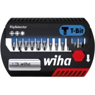 Комплект битове FlipSelector накрайник T 25 mm Phillips, Pozidriv, TORX® 13ч 1/4", 41824, WIHA
