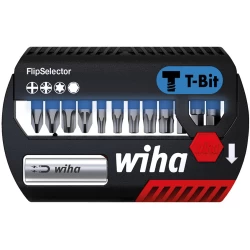 Комплект битове FlipSelector накрайник T 25 mm смесен, 13ч 1/4", 41826, WIHA