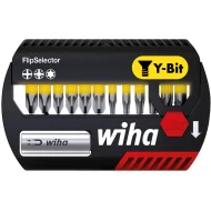 Комплект битове FlipSelector накрайник Y 25 mm Phillips, Pozidriv, TORX® 13ч 1/4", 41827, WIHA