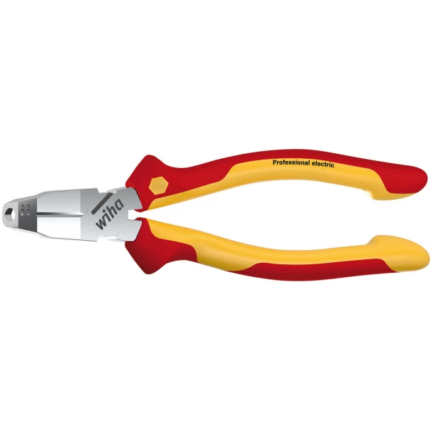 Инсталационни клещи TriCut Professional electric 1/4" в блистер 170mm, 38853, WIHA