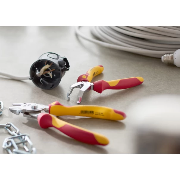 Инсталационни клещи TriCut Professional electric 1/4" в блистер 170mm, 38853, WIHA