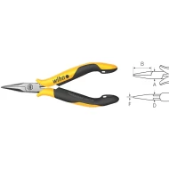 Клещи с плоски извити челюсти Professional ESD права форма 120 mm, 26799, WIHA