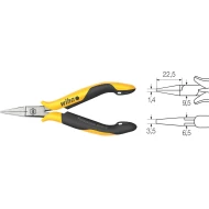 Клещи с плоски челюсти Professional ESD плоски, къси челюсти 120 mm, 27441, WIHA