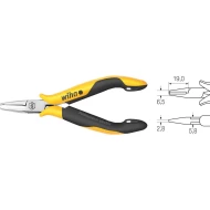 Клещи резачки челни Professional ESD тясна глава с малки резци 110 mm, 26839, WIHA