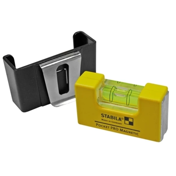Нивелир магнитен Pocket PRO Magnetic, 7cm, 17953/3, 17781, STABILA
